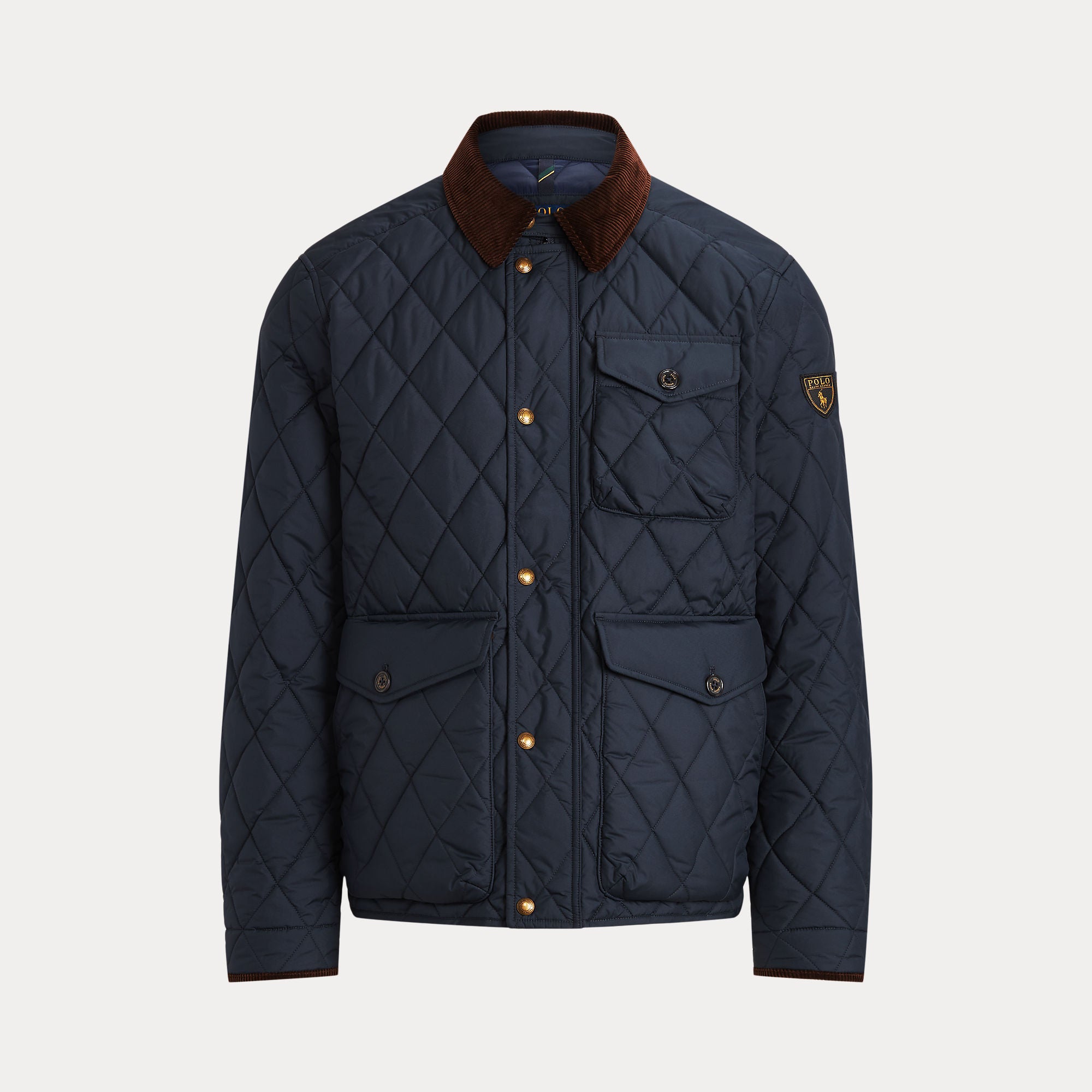 Ralph Lauren The Beaton Quilted Jacket College Navy