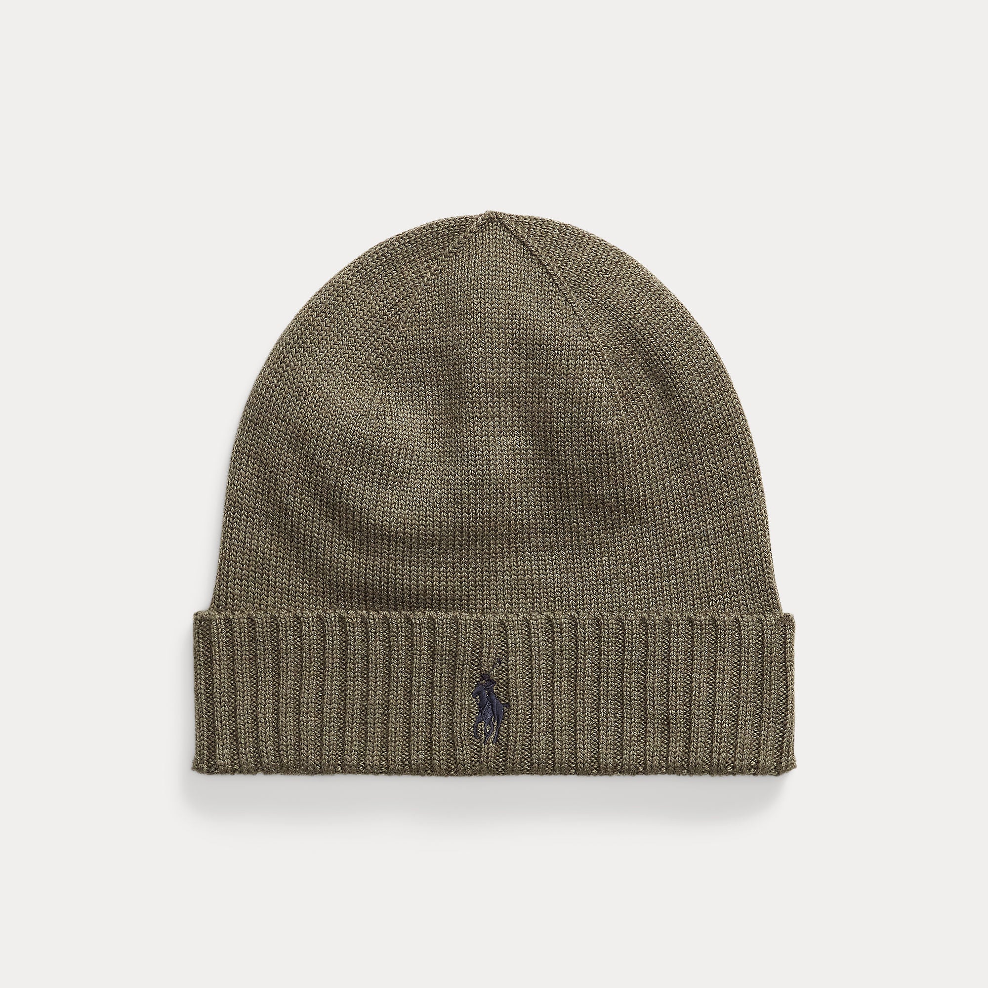 Ralph Lauren Signature Pony Wool Hat Cargo Olive