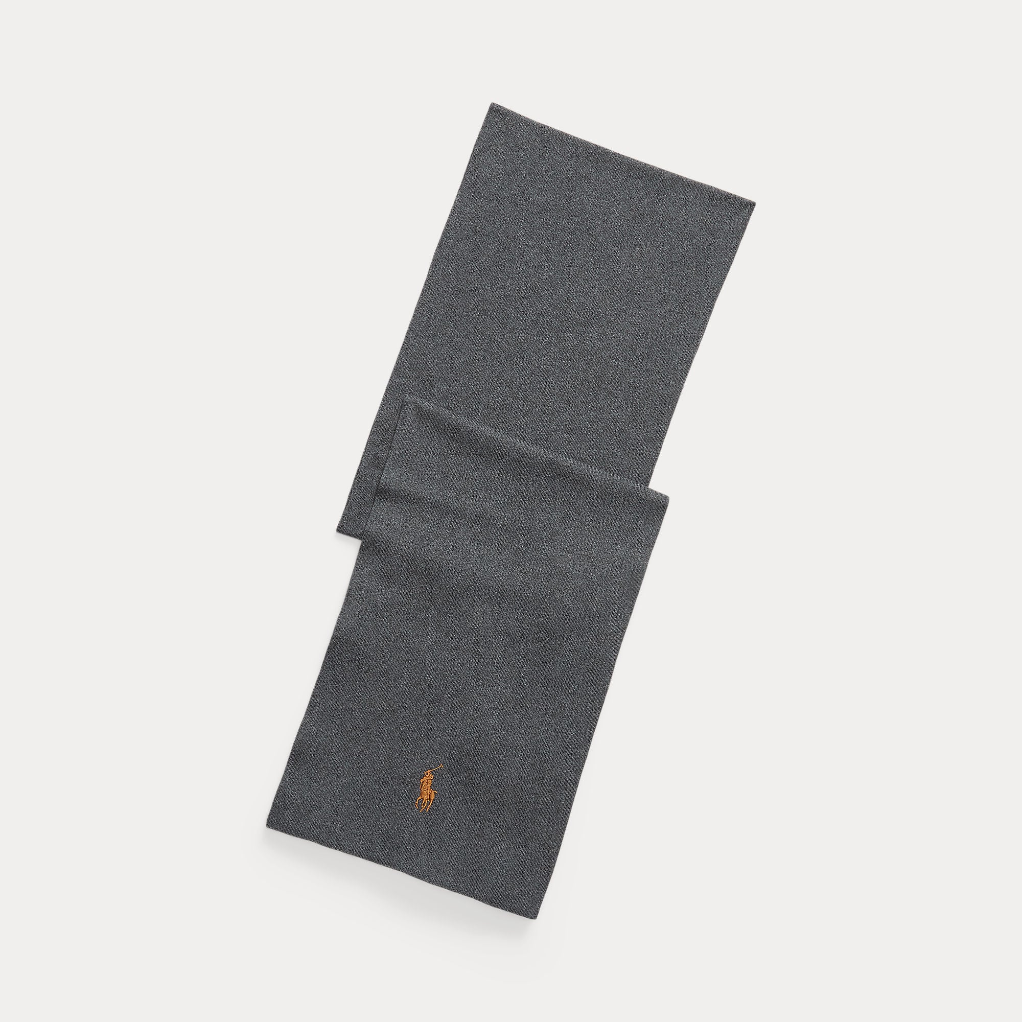 Ralph Lauren Combed Cotton Scarf Iron Grey