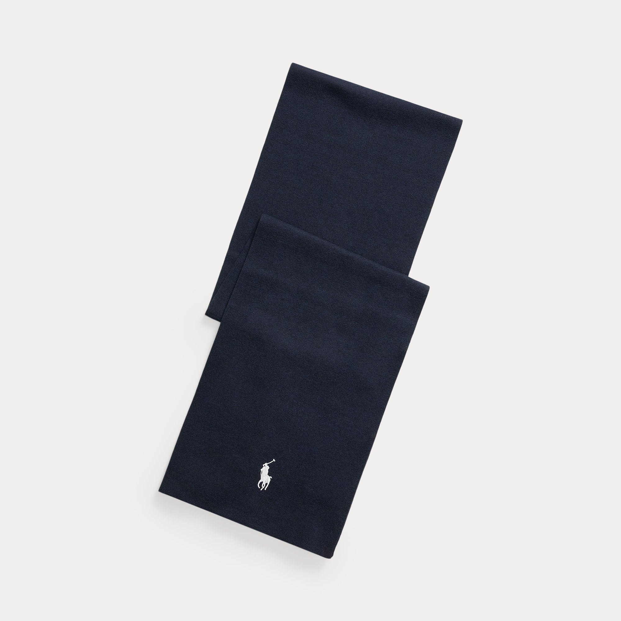 Ralph Lauren Combed Cotton Scarf Navy