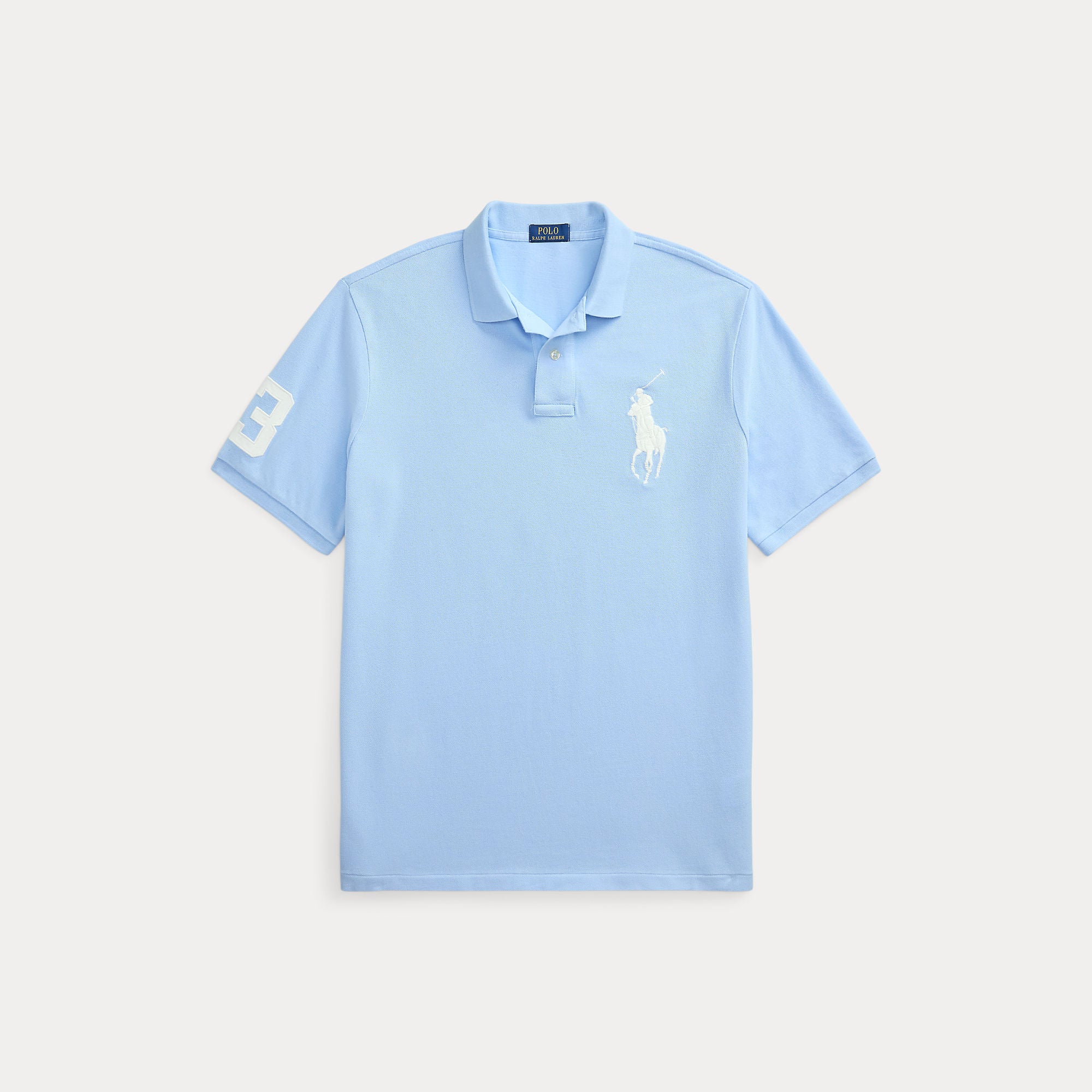 Ralph Lauren Custom Slim Big Pony Polo Bluebell