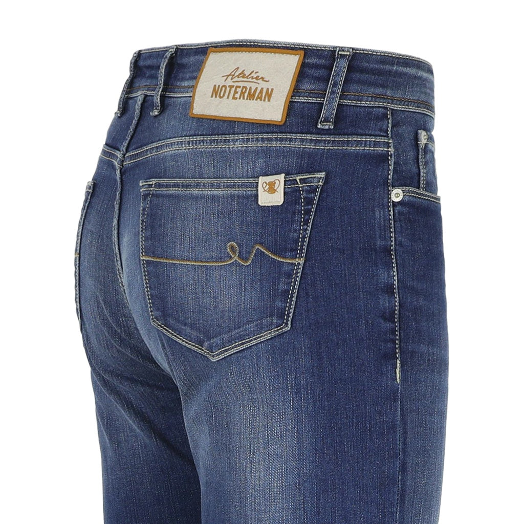 Atelier Noterman Jeans Slim Fit Denim Blue A58