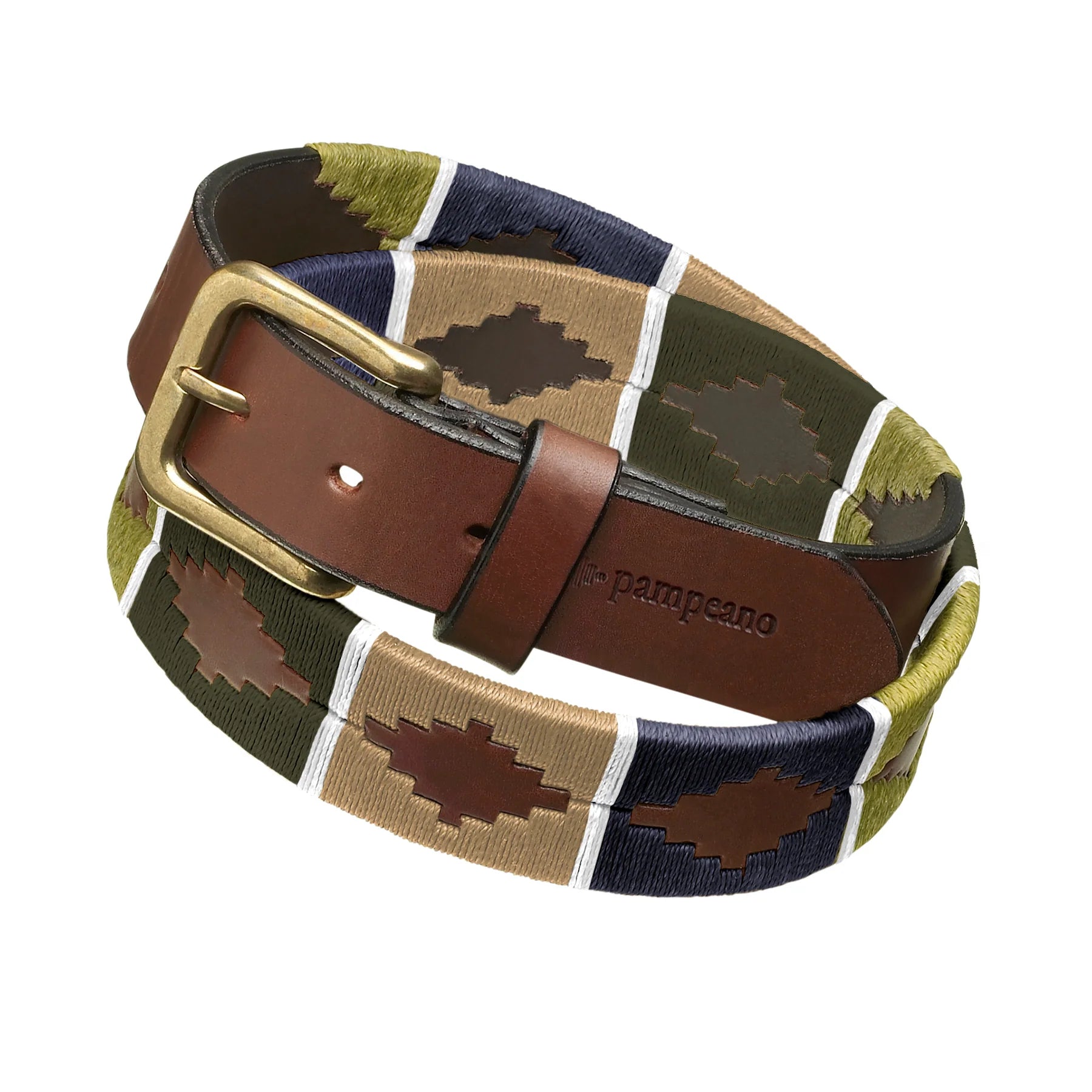 Pampeano Handwoven Premium Leather Polo Belt Caza