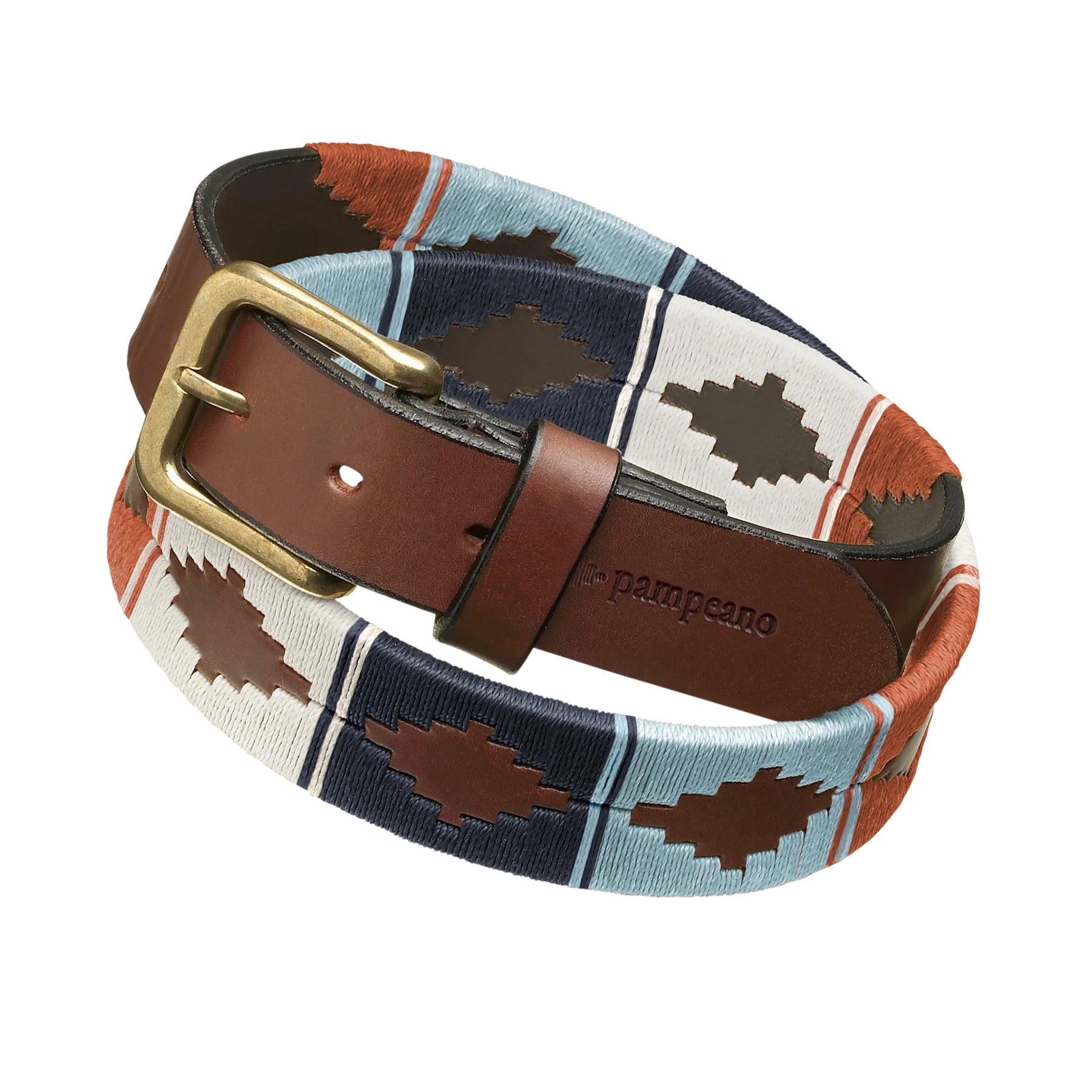 Pampeano Handwoven Premium Leather Polo Belt Orilla